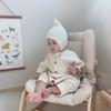 Korean-Style Children's Clothing, Same Style as Little Orange, Waffle-Patterned Baby Jumpsuit, Anti-Dirt Outdoor Wear