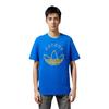 Adidas Sports Casual Crew Neck T-Shirt Men Tops Blue JD1577