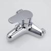 Polished Chrome Single Handle Thermostatic Bath Shower Mixer Tap Set Rain Spray Pattern with Ceramic Valve Core Bathroom Faucets
