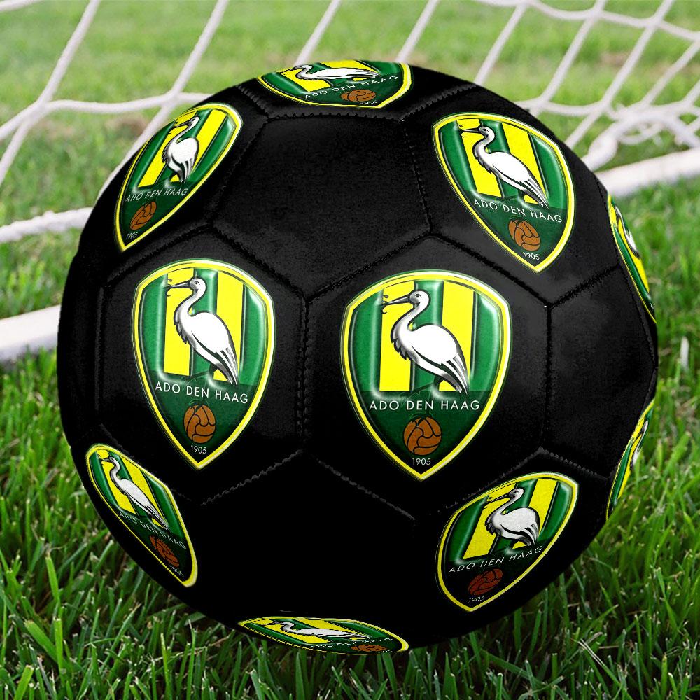 1 Stück ADO Den Haag Fußball Größe 5 Hallenfußball Mode Bunt Hinterhofspiel - Großartig für Sportfans Geschenk HE3