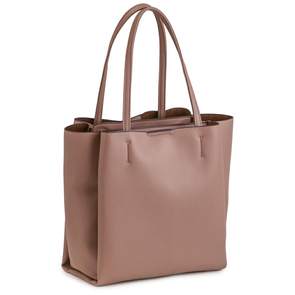 

Женская легкая сумка-тоут Pragma из искусственной кожи в мягком вертикальном прямоугольном дизайне (розовый)