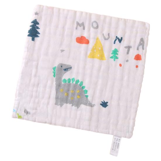Handtuch Cartoon Druck Wasser Saugfähigen Quadratische Form Baby Taschentuch Muster Handtuch für Hause