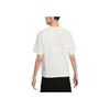 Nike Solid Color Casual Round Neck Short Sleeve T-Shirt Women Tops White DD1238-134