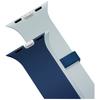 UNIQ Revix IV Premium Strap for Apple Watch 49/46/45/44mm Edition Reversible Magnetic Navy-Blue