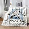 Cristiano Ronaldo's Legacy Blanket Durable Comfort Perfect for Office Chair Bed Chair Four Seasons Multipurpose Modern Style