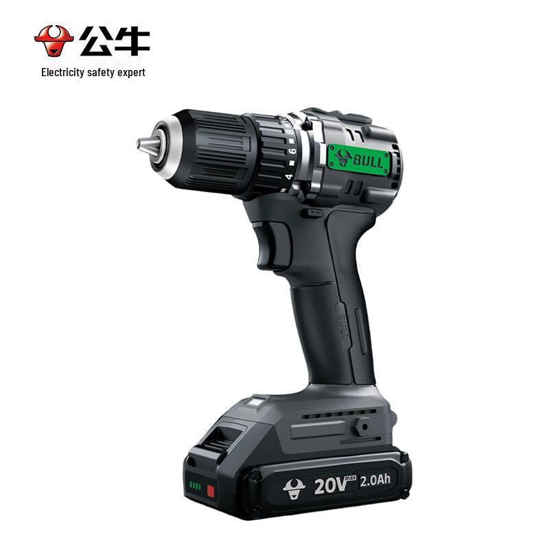 

BULL 20V Cordless Electric Drill Driver CN plug (adapter included)