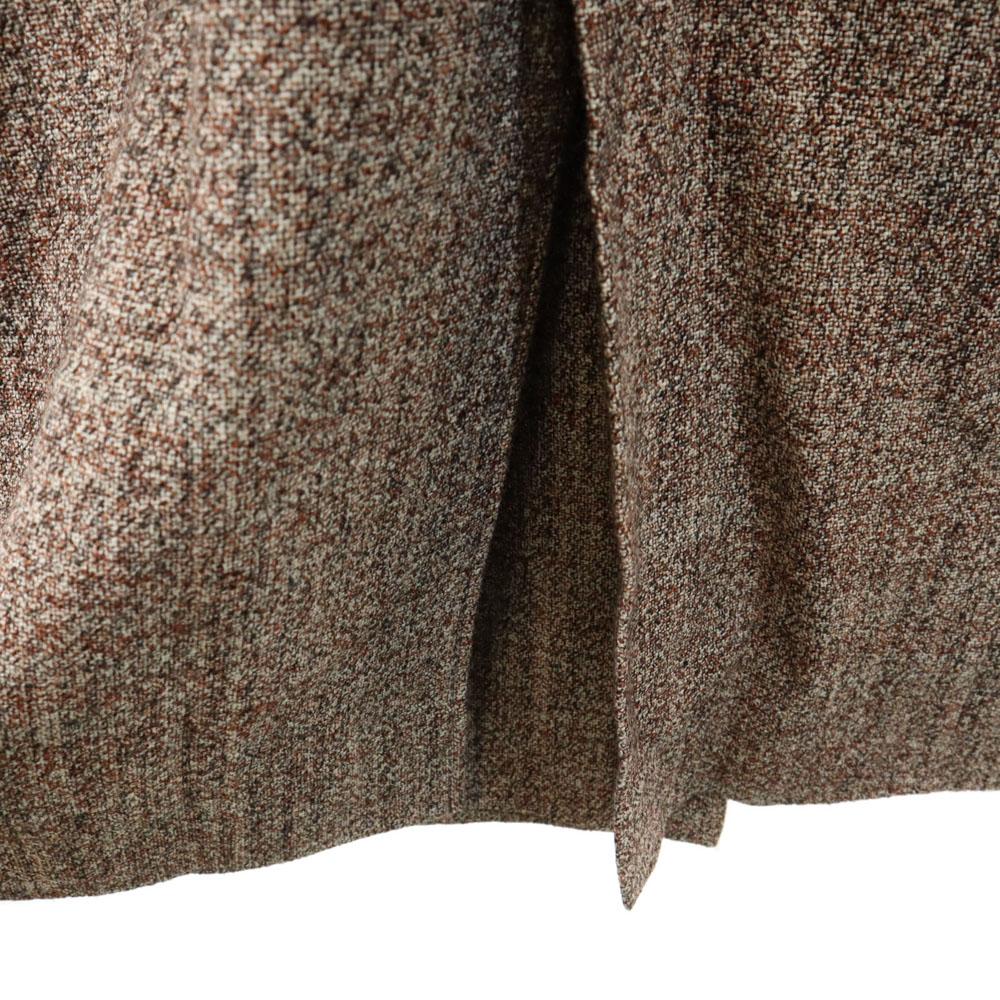 Paul Smith BLACK LABEL Wool Blend Chester Coat 46L Brown Women Used