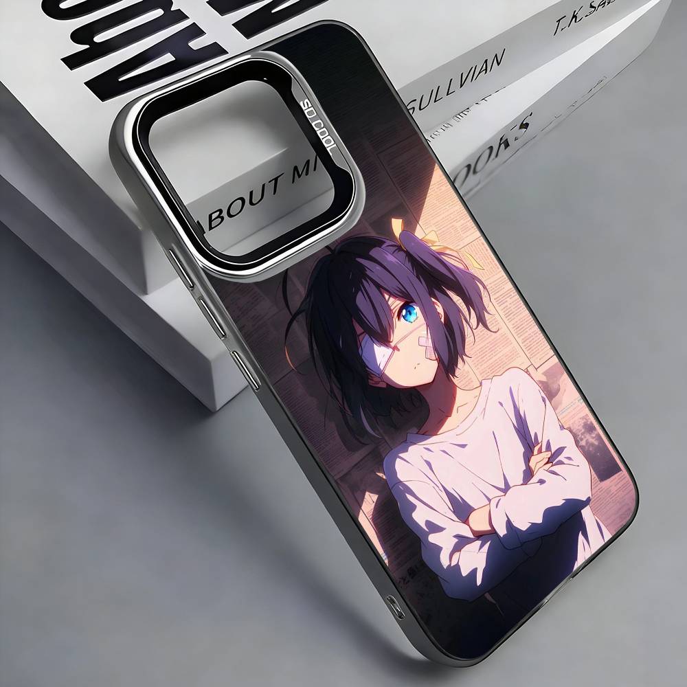 Милый Чехол для Телефона R-Rikka T-TAKANASHI Для iPhone 17,16,15,14,13,12,11 Plus,Pro Max,Цветной Серебристый Чехол для Телефона iPhone13PROMAX