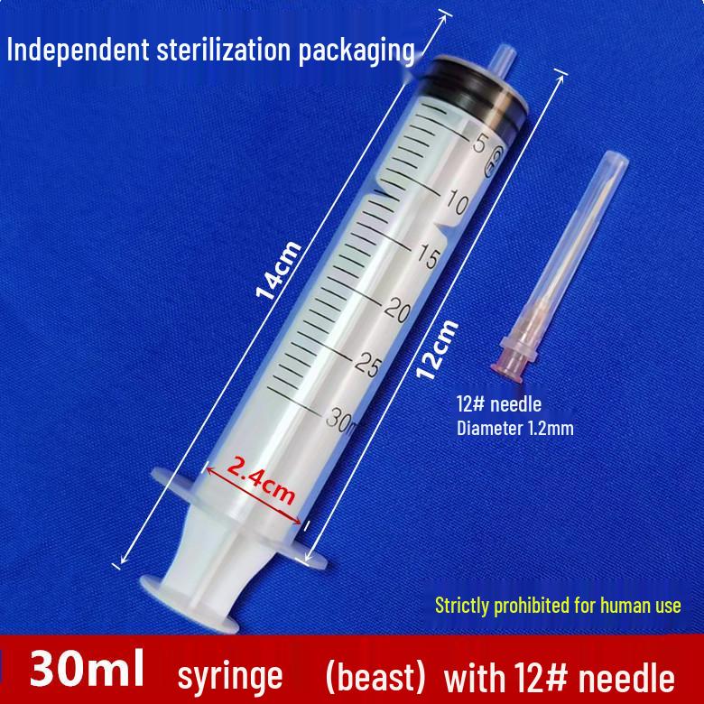 500ml Large Capacity Plastic Syringe for Adhesive Dispensing, Feeding, or Enema Use
