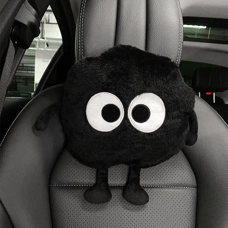 Car Steering Wheel Cover Winter Cute Short Plush Winter Cartoon Universal Car Steering Wheel Protective Cover