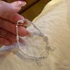 Sterling Silver Peace & Joy 925 Beaded Bracelet – Adjustable Gift for Best Friend