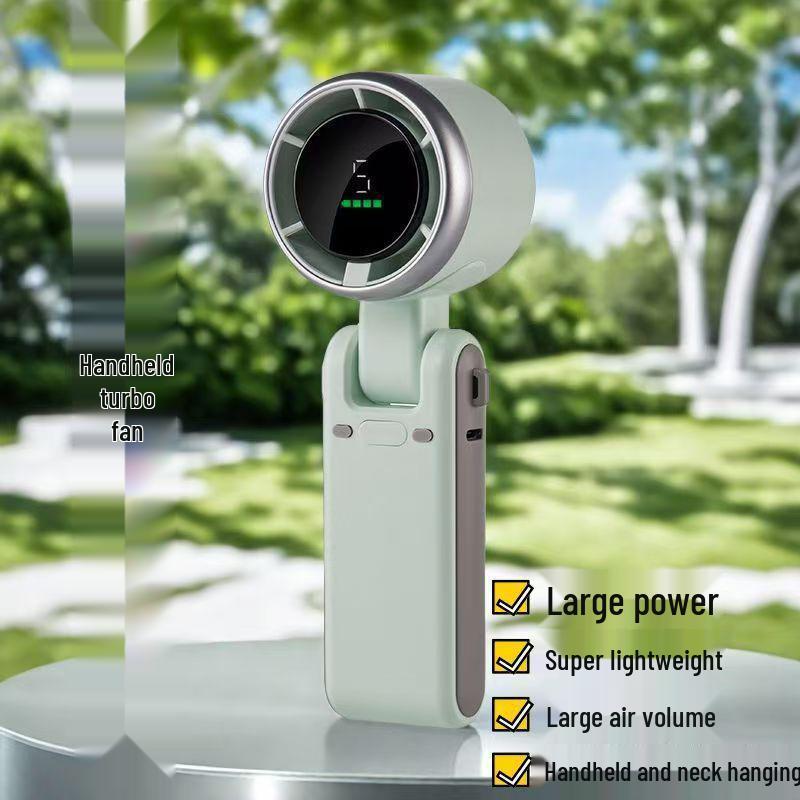 N607 High-Speed Foldable Handheld USB Rechargeable Lithium Battery Fan
