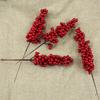 10pcs Christmas Simulation Berry Berries Artificial Flower Fruit Plants Home Christmas Party Decoration DIY Gift Decor