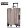 20-Inch Aluminum-Magnesium Alloy Carry-On Suitcase with Password Lock and Metal Frame