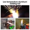 2MM*33CM Niedrigtemperatur Leichtschmelzendes Aluminium Universal Silber Schweißstab Kerndrahtstab Lot Keine Notwendigkeit Schweißpulver Schweißstab