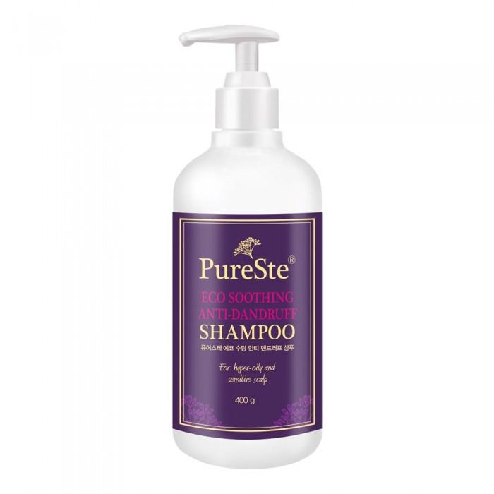 

[Mildly Acidic Mugwort Shampoo] Pureste Eco Soothing Shampoo 400g