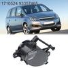 Front Bumper Replacement Black LH Front Fog Light Bumper Cover ABS PC Material Quick Installation Easy To Use Non-deformable
