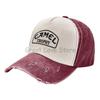 Camel Trophy Print Baseball Cap Unisex Adjustable Snapback Hat Vintage Washed Cotton Caps Cowboy Hat Retro Sun Visor Cap