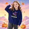 Boys' Printed Hooded Long Sleeve Sweatshirt for Casual Sports and Daily Wear