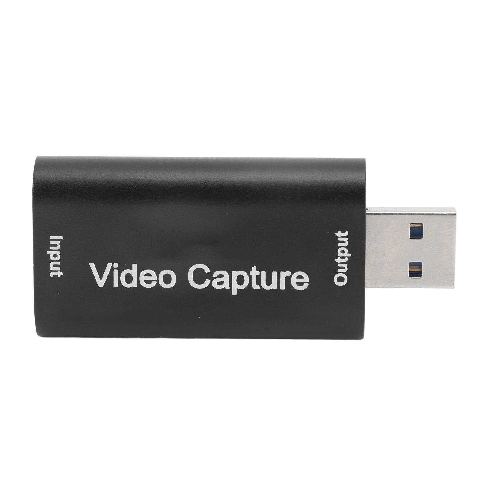 

Интерфейс HD Мультимедиа Карта Захвата Видео на USB 4K 1080P 30FPS Карта Захвата Аудио и Видео с Поддержкой Видео в Реальном Времени
