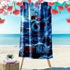 Name Custom Trabzonspor Print Beach Towel, Large Soft Quick Dry Towel for Beach Camping Swimming