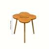 1pc Retro Patterned Edge Table, Suitable for Living Room As a Home Use Side Table, Small Room Coffee Table