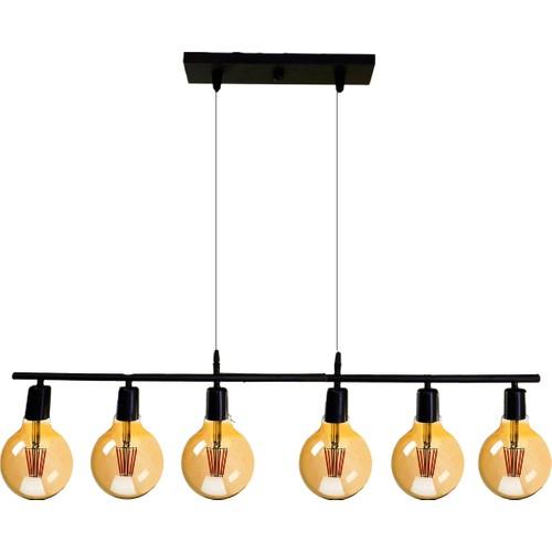 

75см Roma Modern Design Glassless Sequential Six Chandelier