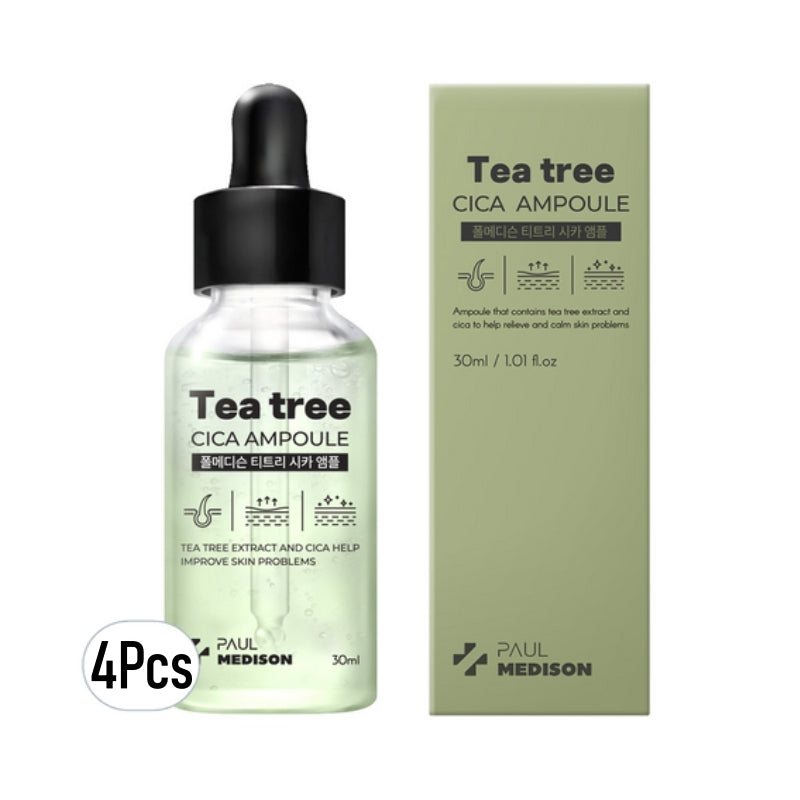 Paul Medison Tea Tree Cica Ampoule 30ml*2Pcs/4Pcs