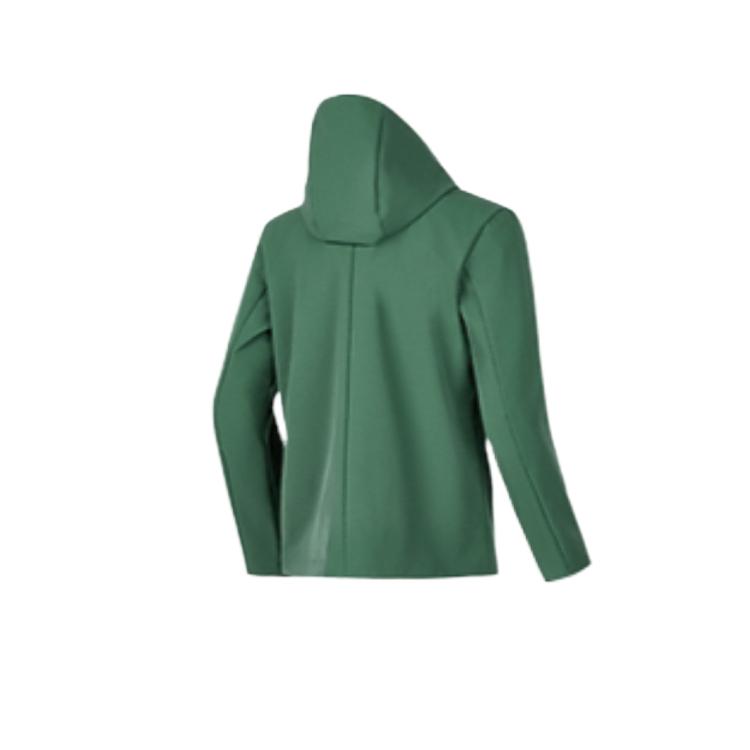 Skechers Comfortable Skin-Friendly Soft Hooded Long Sleeve Jacket Men Jackets Bush-Green P424M050-03RT