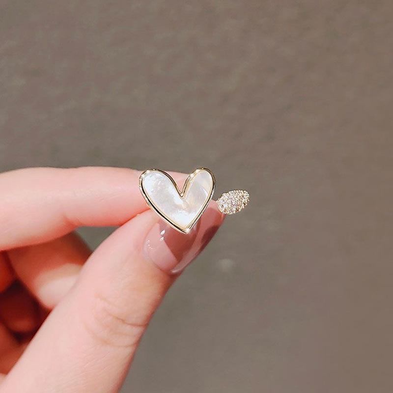 

Модное кольцо в японском и корейском стиле с открытым указательным пальцем: Легкая роскошь, холодная мода, нишевый дизайн, идеально подходит для стильных женщин Open Adjustable