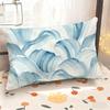 Wave Pattern Decorative Pillowcase Suitable For Sofa Bedroom Car Pillow Cover Cushion Rectangular Back Cushion
