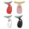 Neck Beauty Massager Anti-Wrinkle Firming Massager with Red Light Therapy Microcurrent Heating Modes Multi-Effect Skin Care Devices for Home Skincare