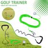 Golf Training Tools For Driver And Irons, Swing Training Aids, Golf Rope Tool With Real Golf Balls For Beginners