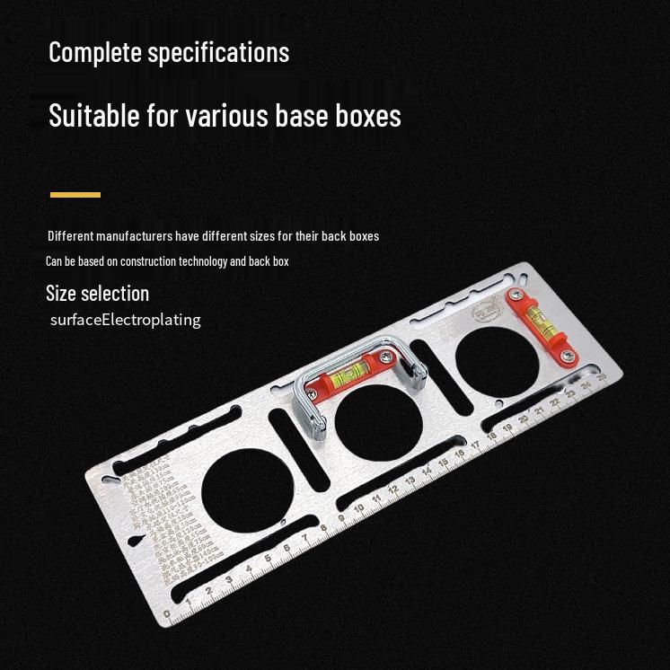 Stainless Steel 86 Type Electrician Marking Box Positioner