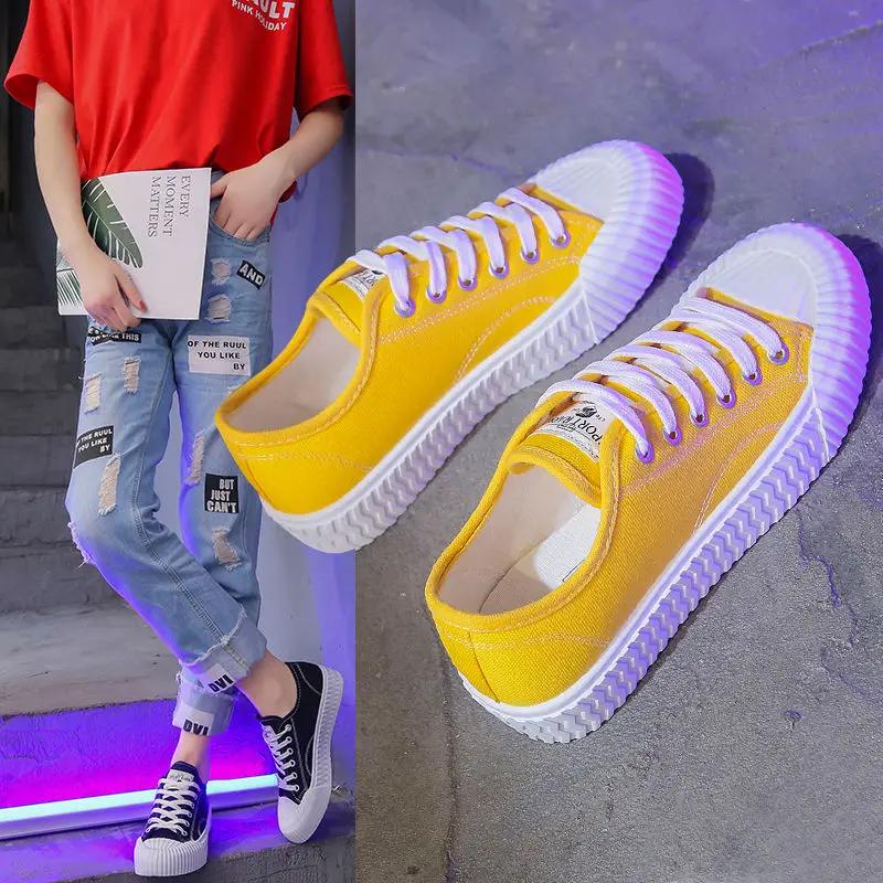 Scarpe da Donna alla Moda in Tela con Lacci Calzature Donna Punta Tonda Bassa Rosa Chiaro Originali Alta Qualità Designer Urbano 39 Moda 2024 Coreane