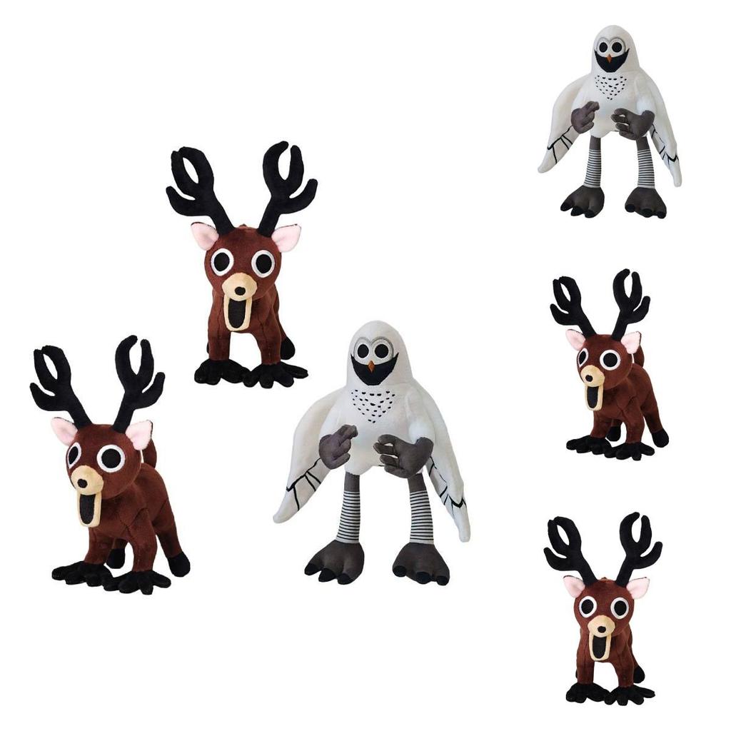 Elk Owl 99nights Terror Game Plüschtier Für Sammler Geschenk Und Horror-Thema Dekoration