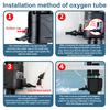 Aquarium Sauerstoffpumpe Leiser Filter 3-in-1 Fischzucht Sauerstoffpumpe Kleine Obere Filterzirkulationsvorrichtung
