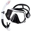 Large Frame Diving Goggles Snorkel Set