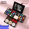June 1 Stage Performance Makeup Kit: Eyeshadow, Blush, Highlighter, and Eyebrow Powder Set for Beginners