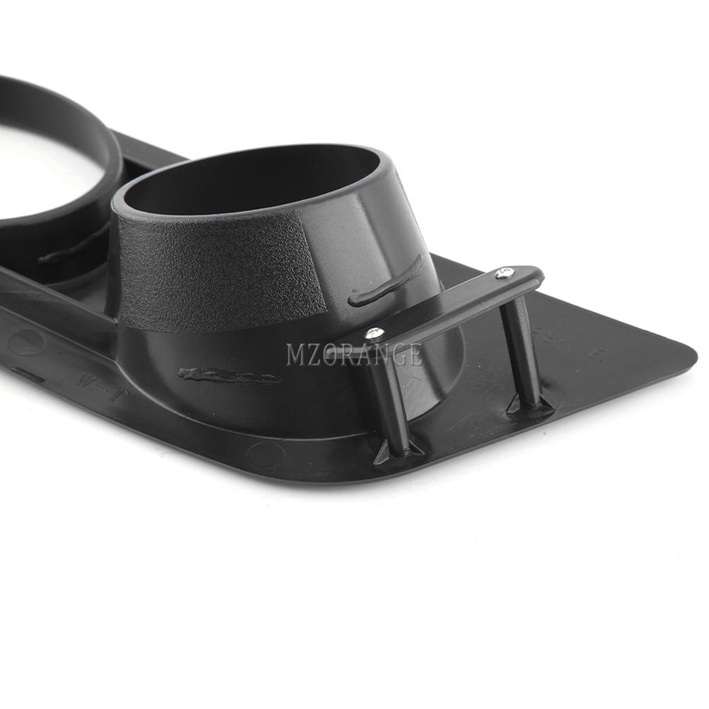 Car Front Bumper Grill Fog Light Cover Grille Trim for BMW E46 M3 2001-2006 Headlight Frame Surrounds Air Duct Hood Accessories