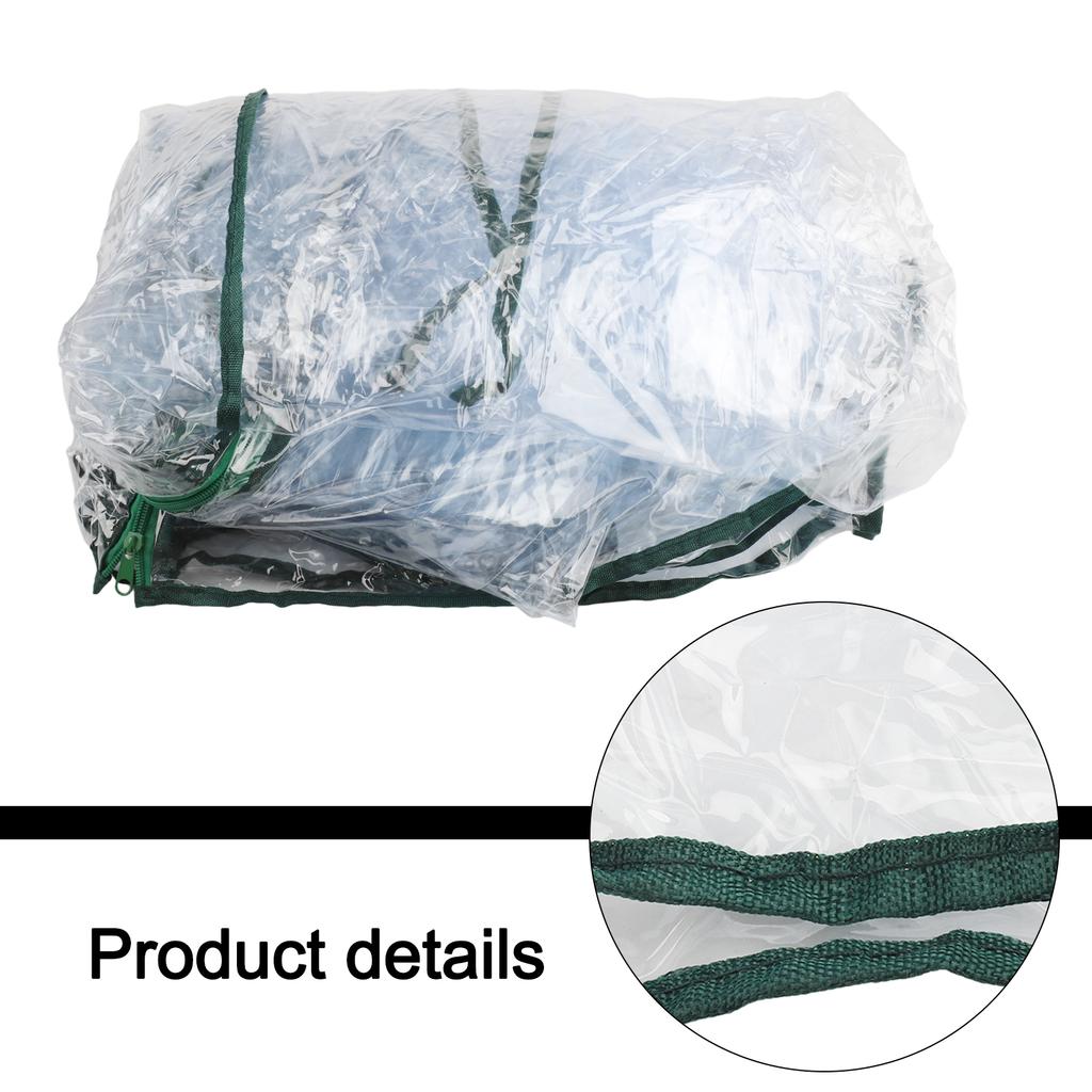 Greenhouse Cover Plant Growth Rolling Door Easy Ventilation