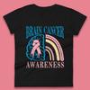 Brain Cancer Awareness Womens T-Shirt Mens Tops Tees Unisex