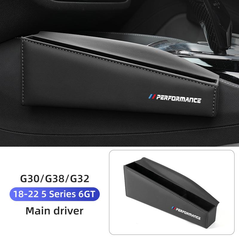 2025 Hot For BMW 5 Series 6GT G30 G38 G32 Car Central Storage Box Glasses Phone Holder Auto Seat Side Organizer Case Interior Ac