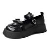 Fashion Fashion Japanese Women Patent Pumps Lolita JK Uniform Student Dress Shoes Autumn Women Black Thick Bottom Casual Mary Jane Shoes