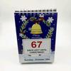 Christmas Tear-Off Countdown Calendar 2025 Desktop 100 Day Christmas Countdown Calendar Festival Advent Calendar for Home Decor Daily Countdown