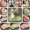 Cute Cartoon Summer Slippers For Women Yugi Dog, Bouding Dog, And Strawberry Bear In Various Colors