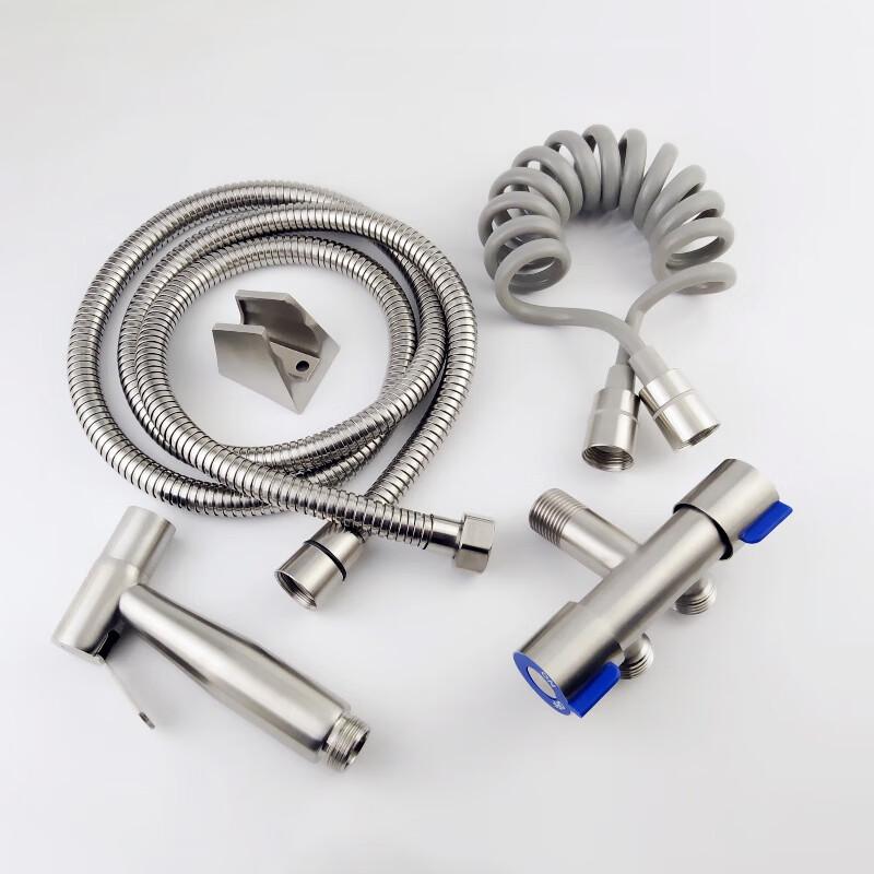 Honggong Stainless Steel Toilet Bidet Sprayer Set