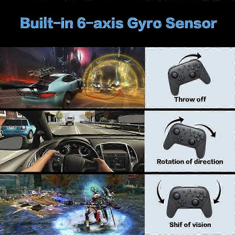 Bluetooth Wireless Pro Controller Gamepad Joystick Remote for Nintendo Switch Console Gamepad Joystick Wireless Controll