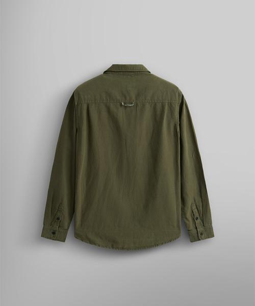 ALPHA INDUSTRIES Long Sleeve Multi-Pocket Shirt Og-107 Green