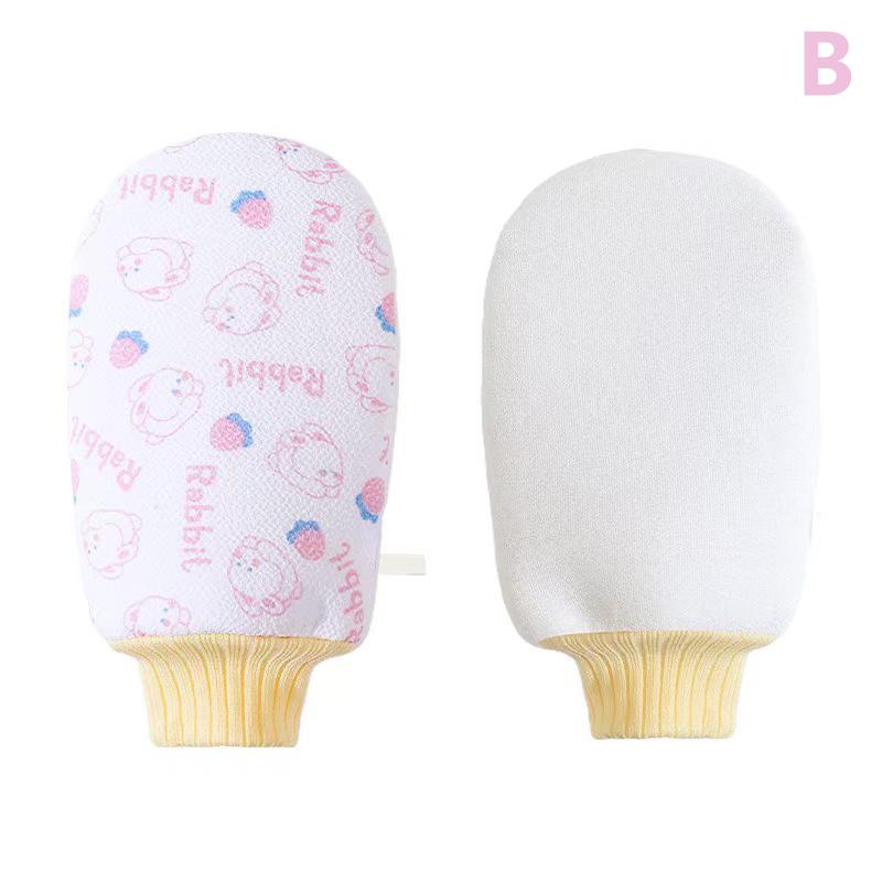 

Массажная щетка для ванны 2 в 1 с крючком, мягкие отшелушивающие перчатки, очищение для детского душа, удаление грязи, скраб, для душа, пена